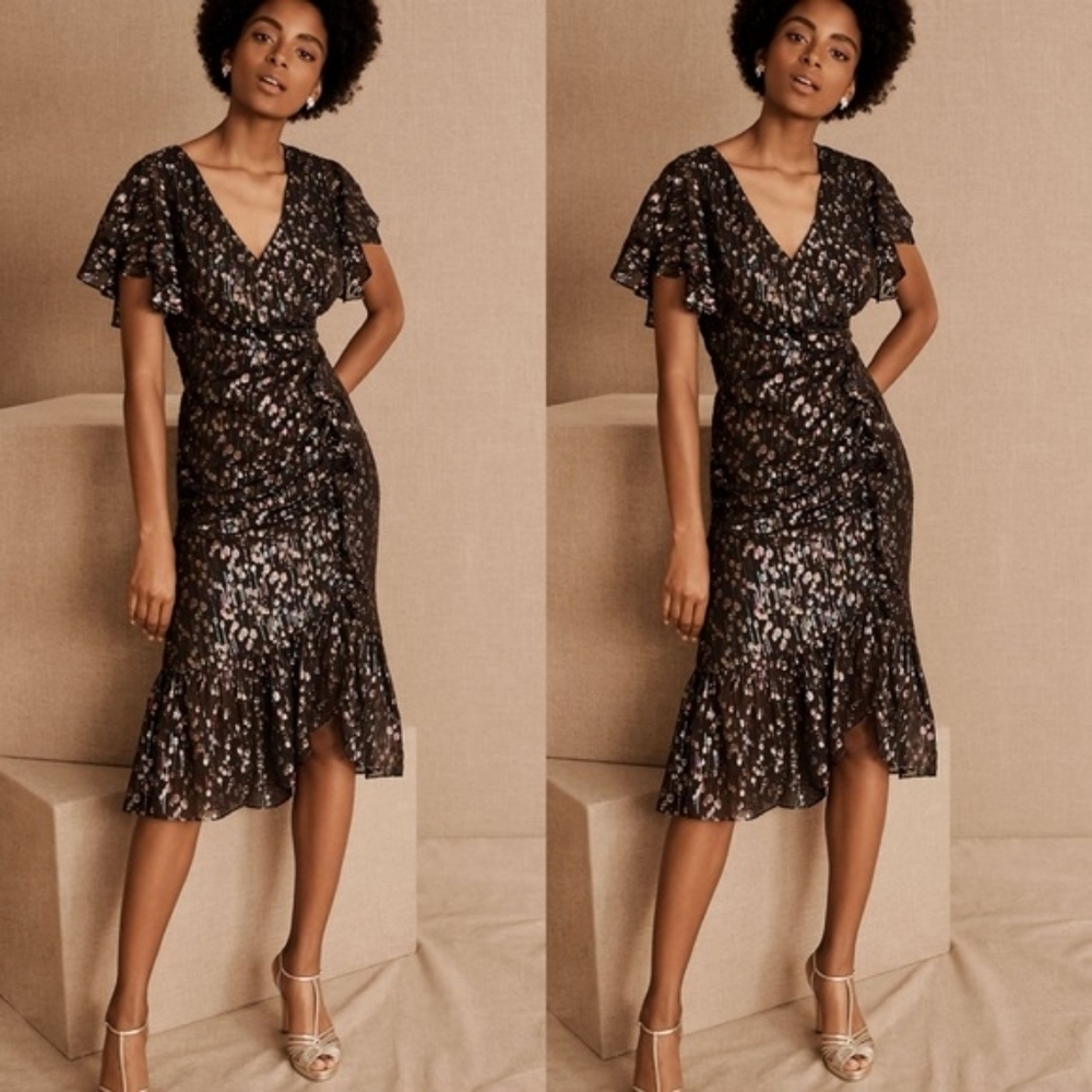 NWOT Mestiza sparkly black dress